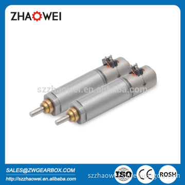 high quality 3v 4mm diameter dc gear motor with 2.4rpm reducing gearbox